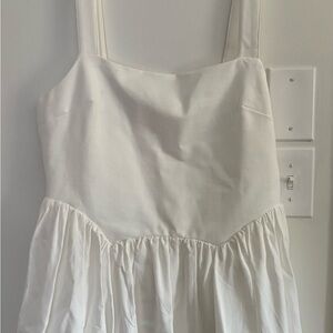 Altar'd State White Sleeveless Dress